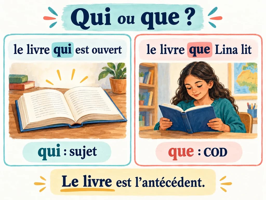 Subordonnee Relative La subordonnée relative, Français 1AC : qui, que, dont, où